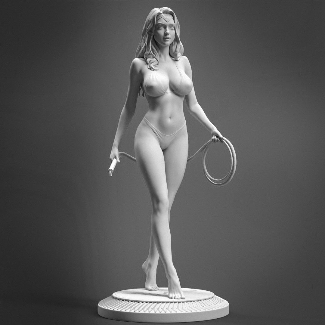 Wonder Woman 3D print model_1