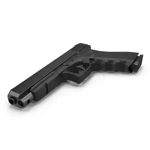 Generic Competition Pistol Black