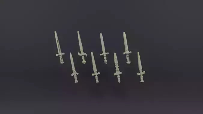 Misericorde Pack For Miniatures