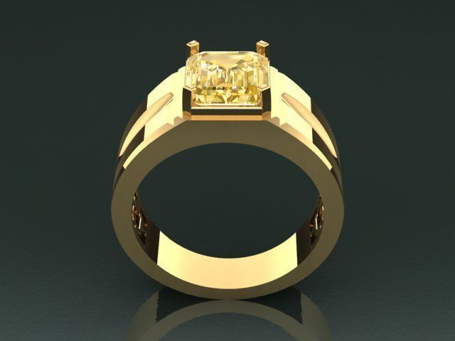 Ring Men girl 36 3D print model_4