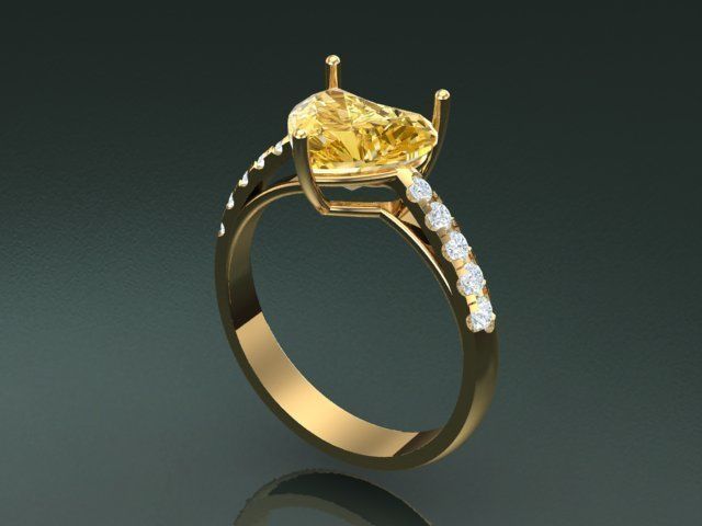 Ring Men girl 36 3D print model_5