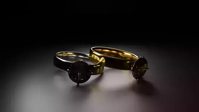 Diamond Ring Free 3D model