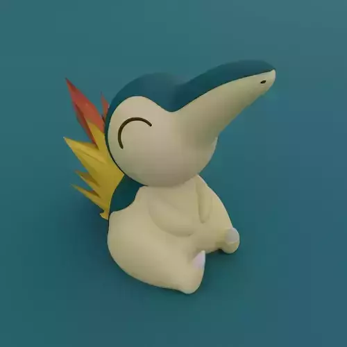 Cyndaquil - Pokemon 3D print model