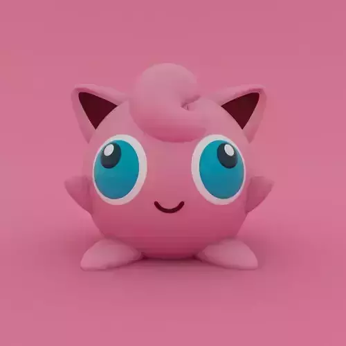 Jigglypuff - Pokemon 3D print model