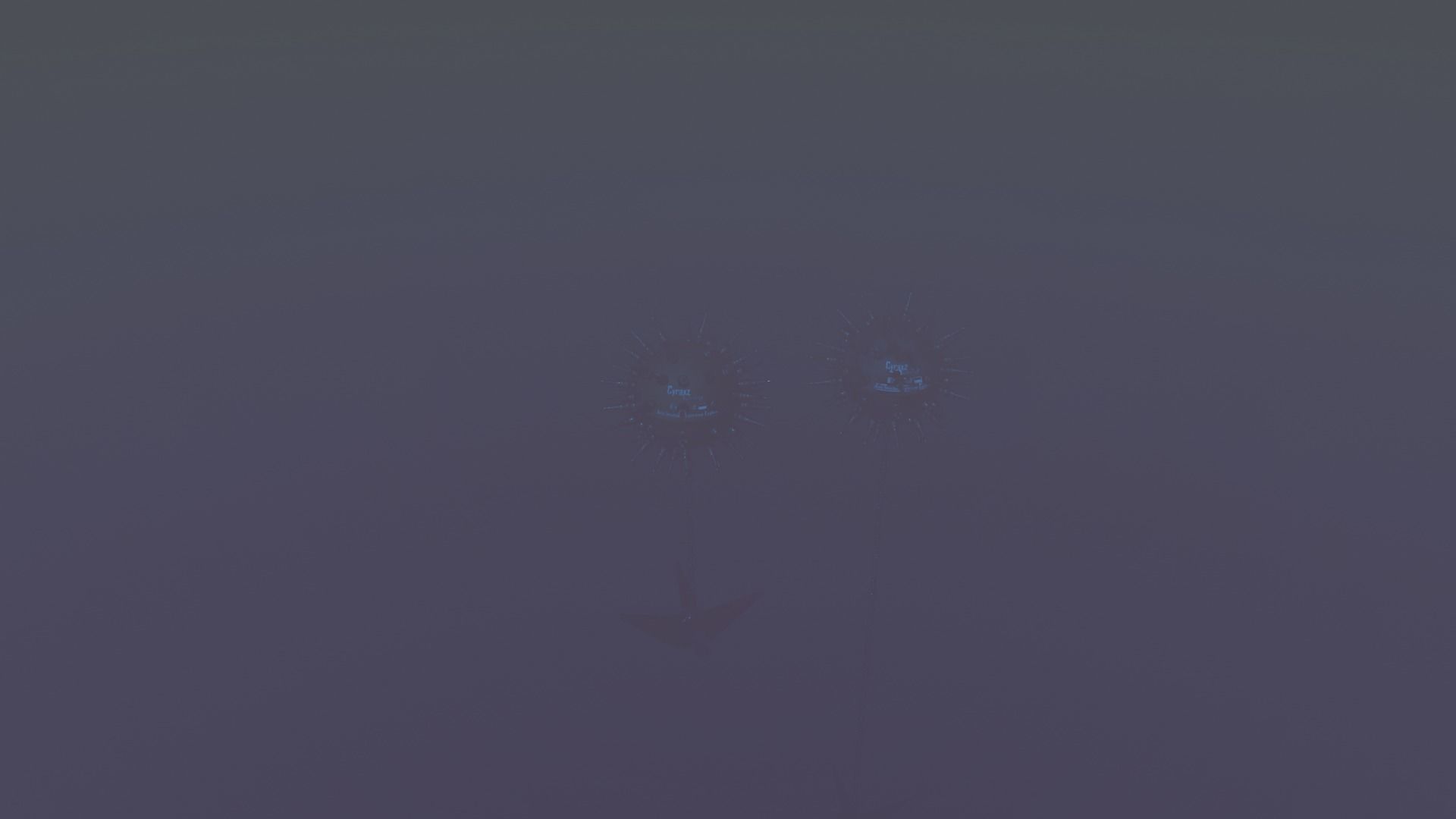 Sea Mines Cyraxz Technology Anti Invasion Extreme Explosive Low-poly 3D model_14