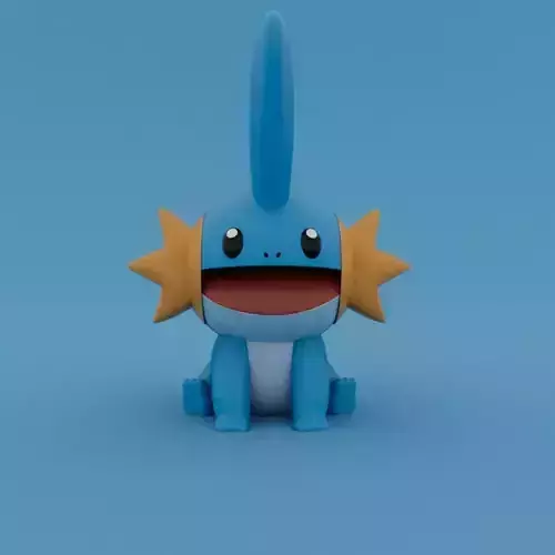 Mudkip - Pokemon  3D print model