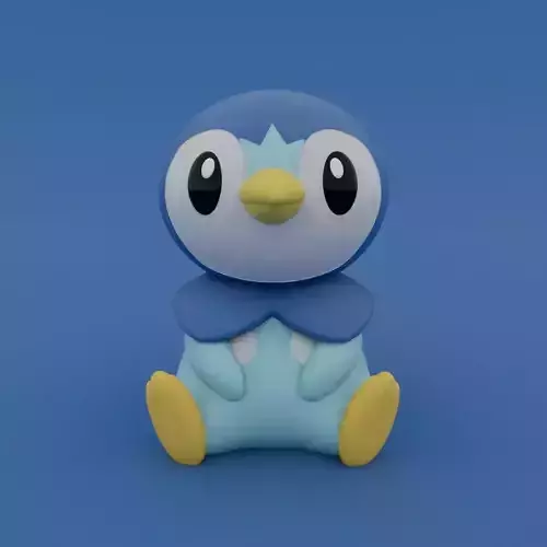 Piplup - Pokemon 3D print model