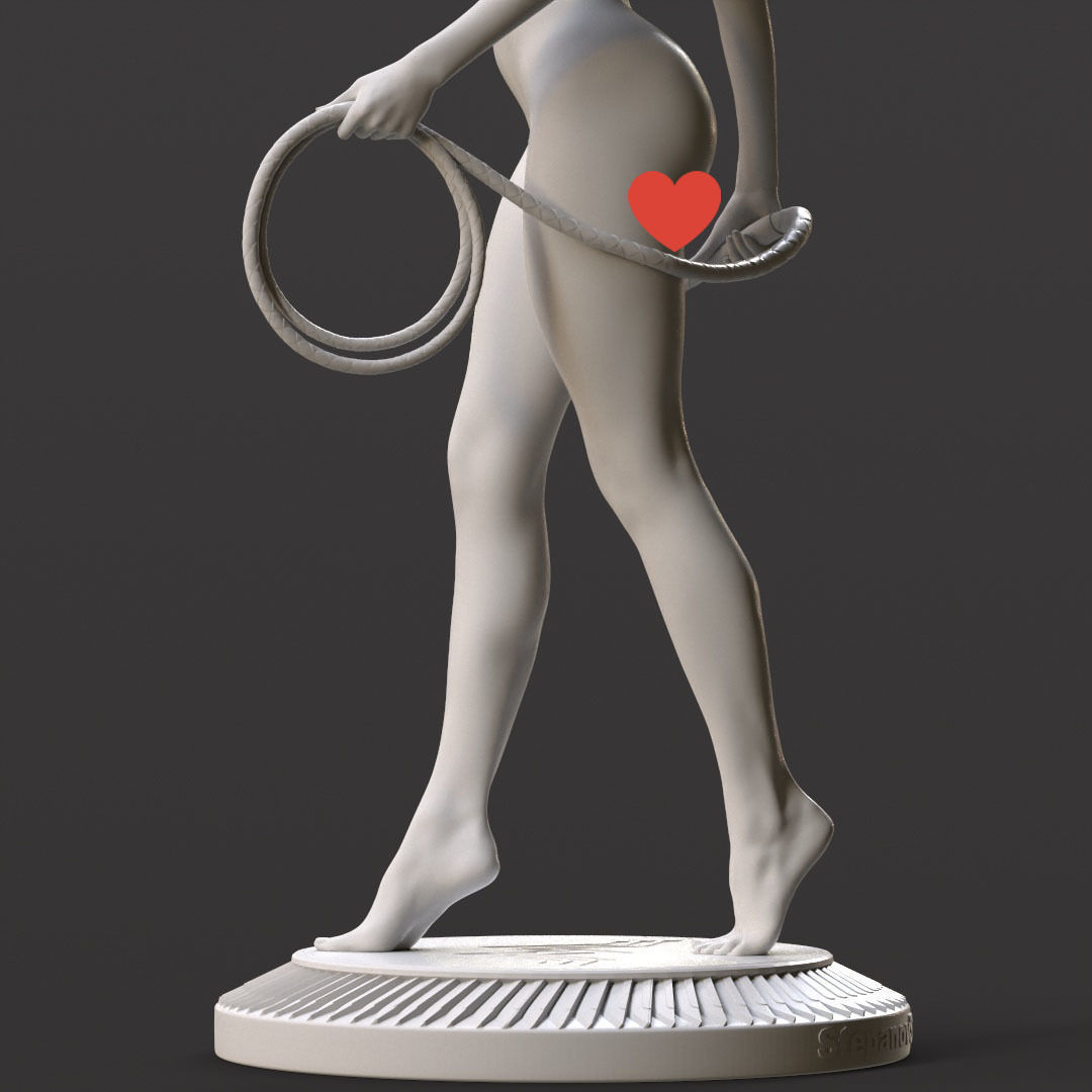 Wonder Woman NSFW 3D print model_49
