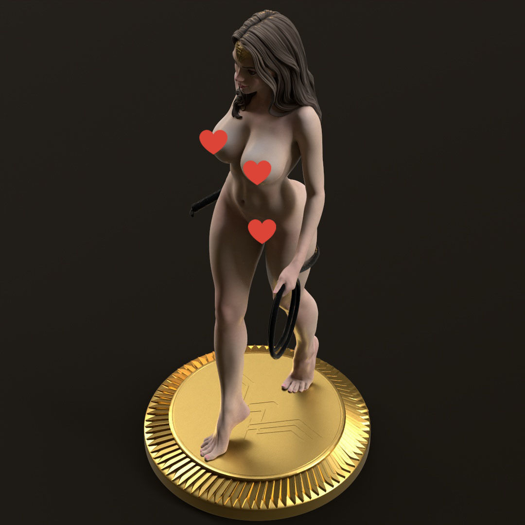 Wonder Woman NSFW 3D print model_66