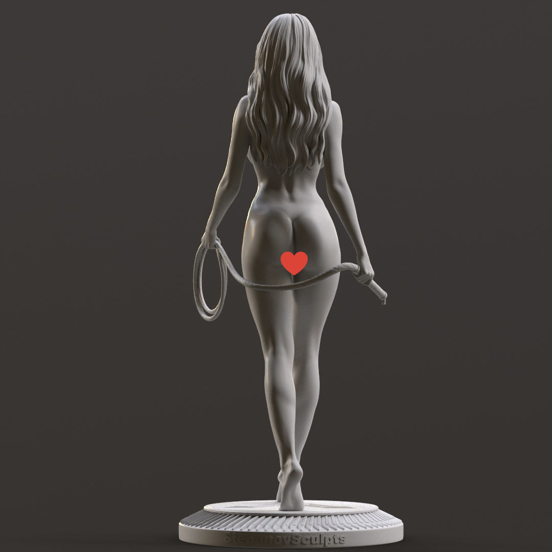 Wonder Woman NSFW 3D print model_13