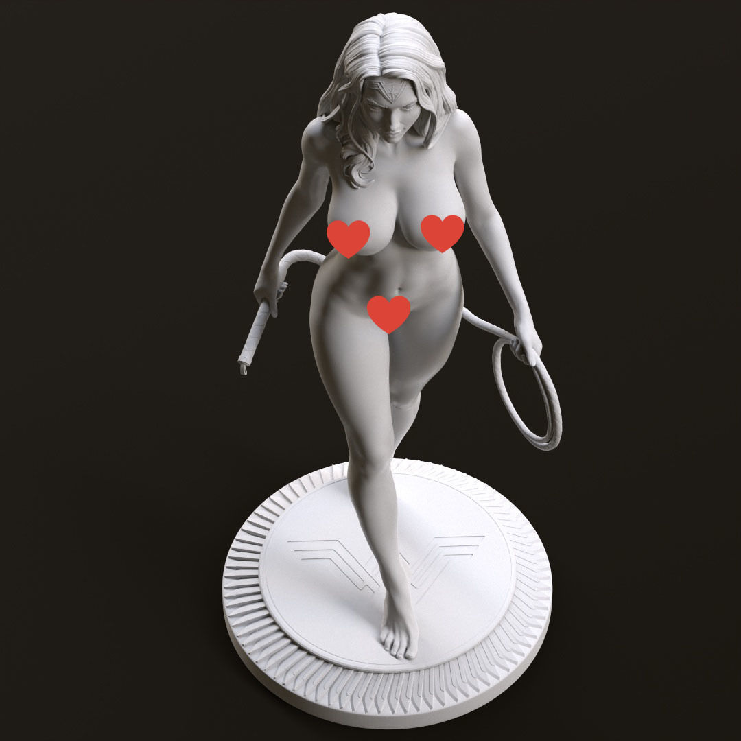 Wonder Woman NSFW 3D print model_53