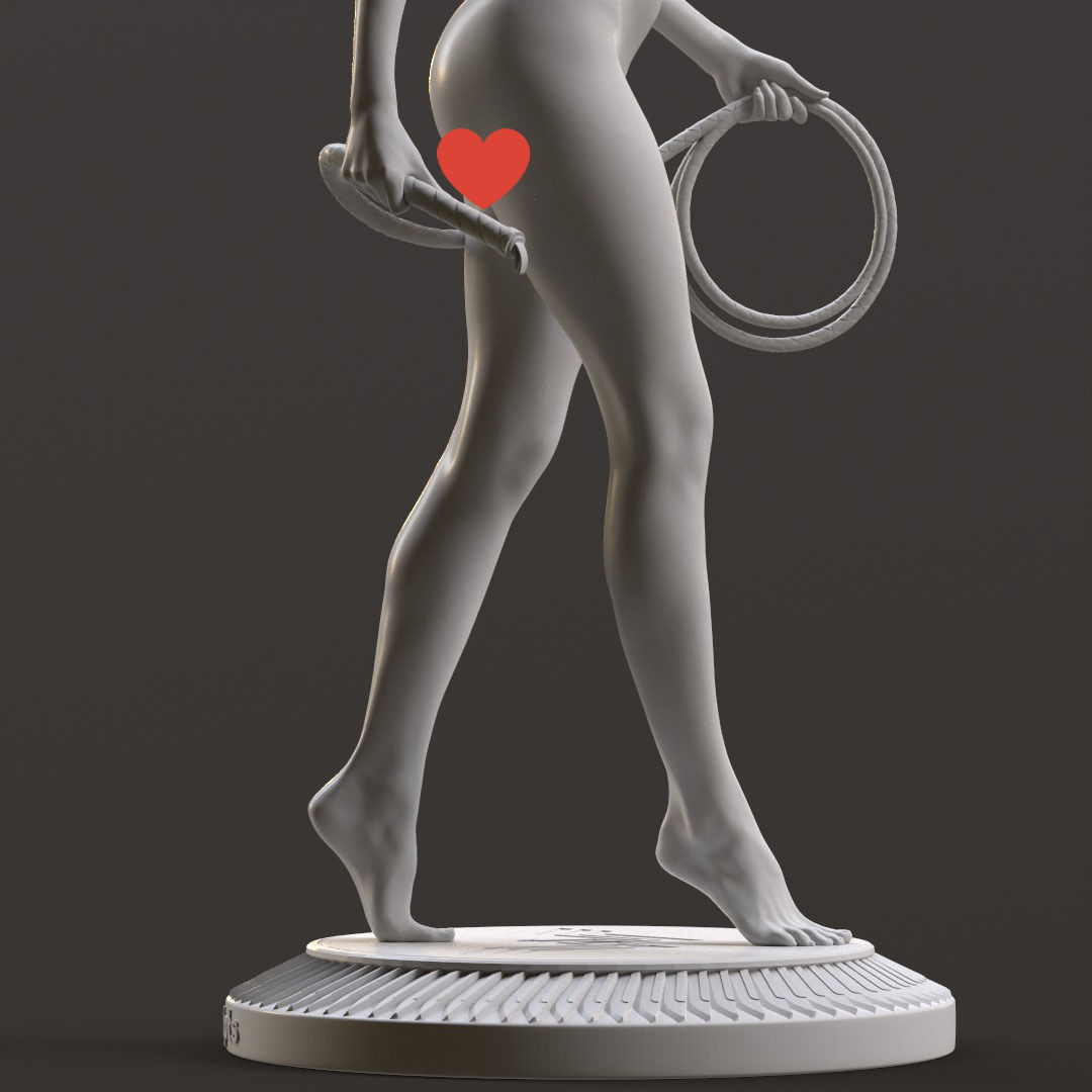 Wonder Woman NSFW 3D print model_41