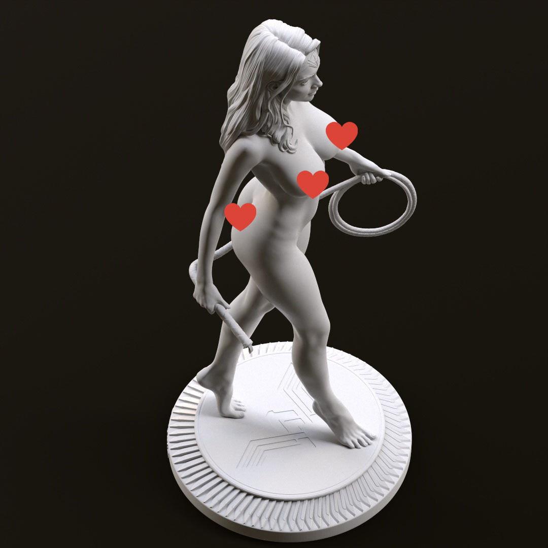 Wonder Woman NSFW 3D print model_57