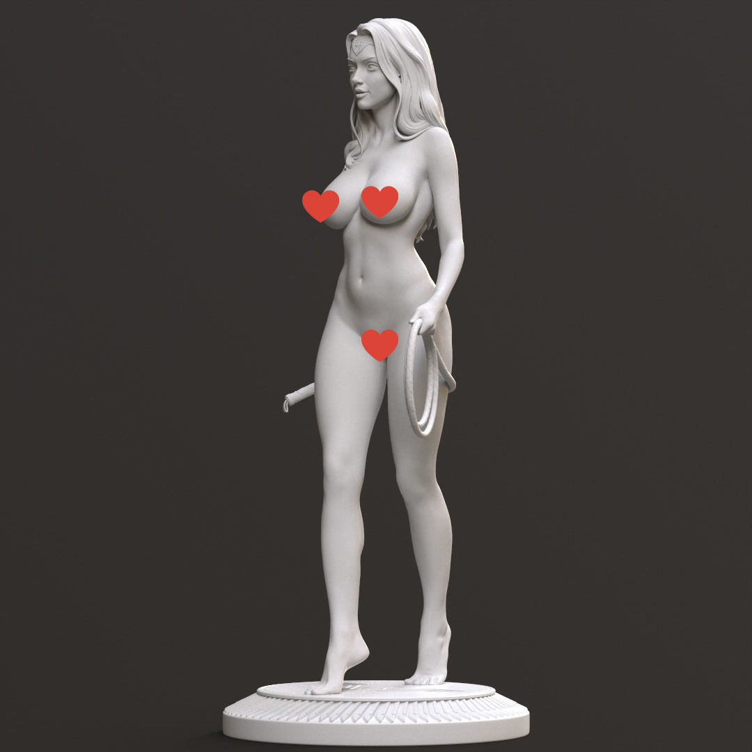 Wonder Woman NSFW 3D print model_19
