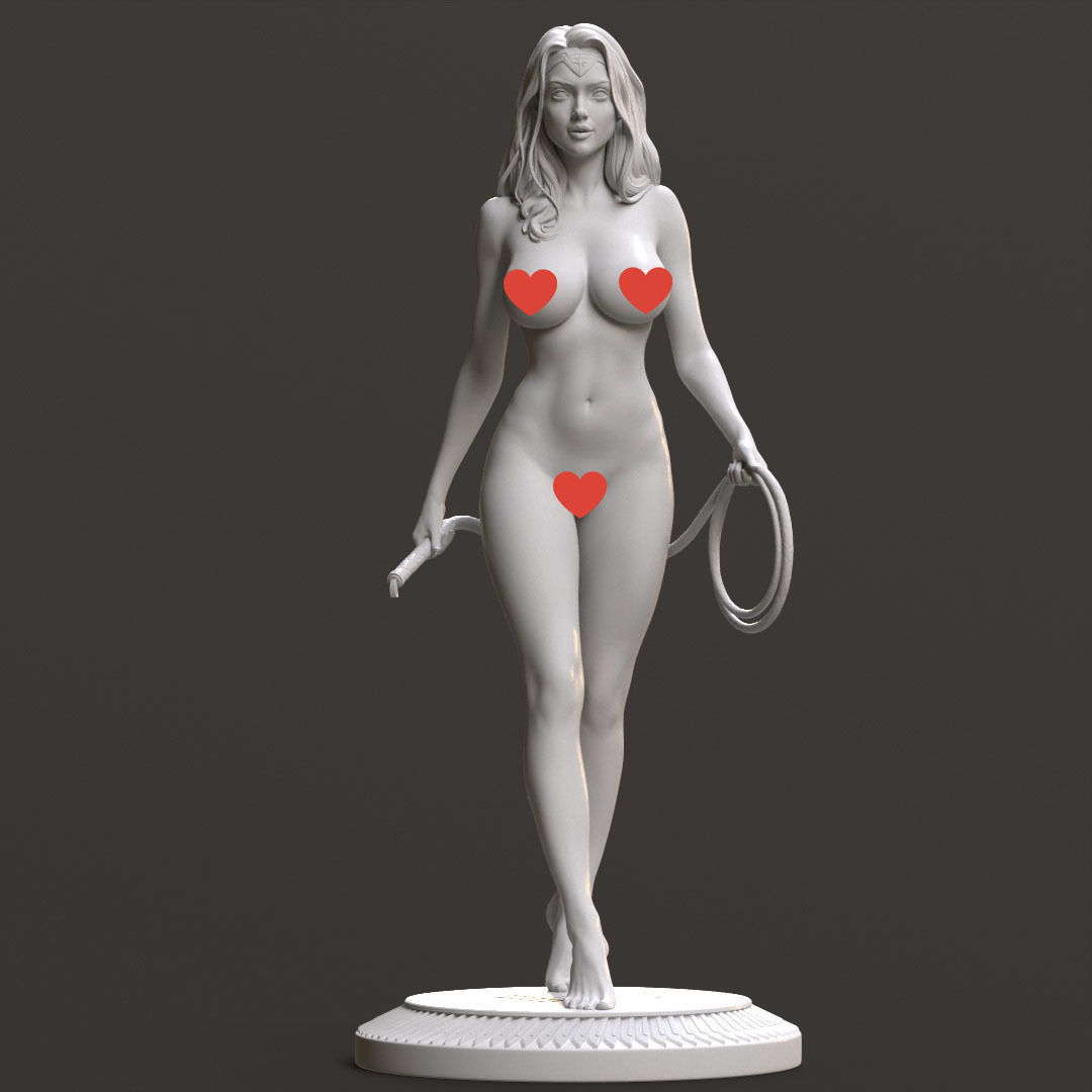 Wonder Woman NSFW 3D print model_5