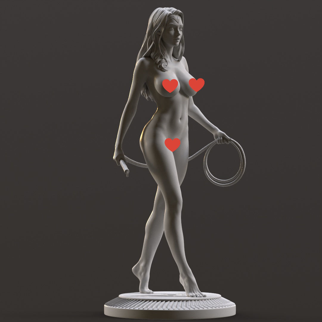 Wonder Woman NSFW 3D print model_7
