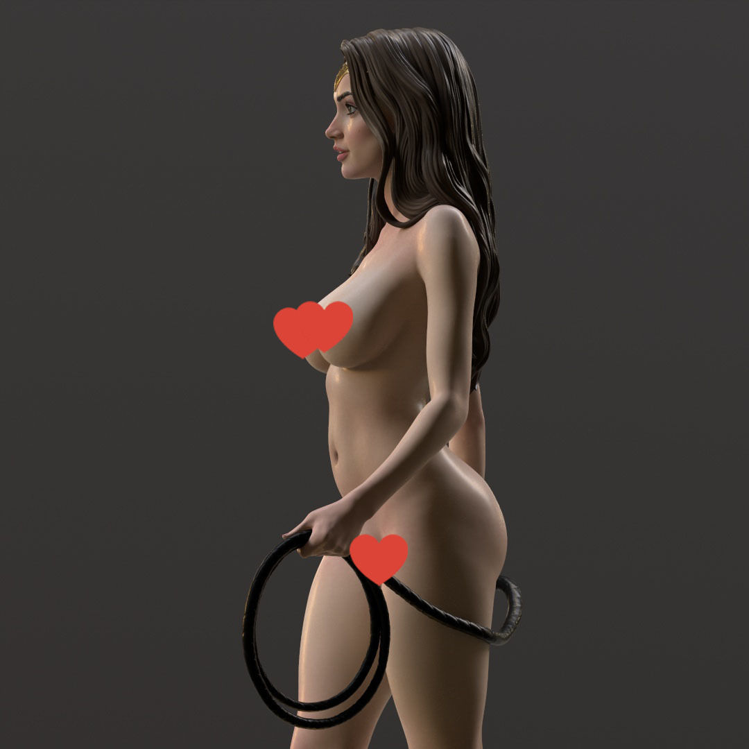 Wonder Woman NSFW 3D print model_32