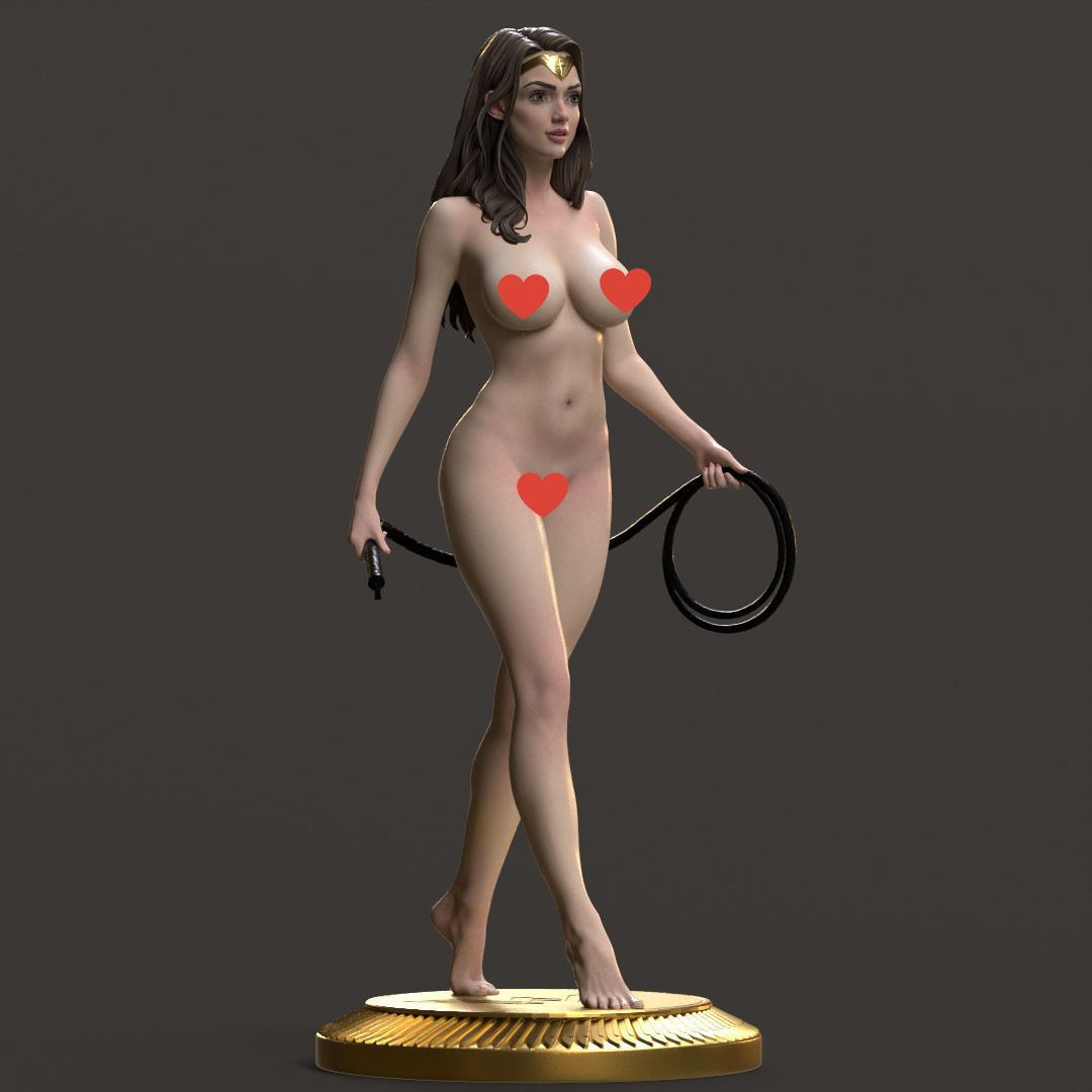Wonder Woman NSFW 3D print model_6