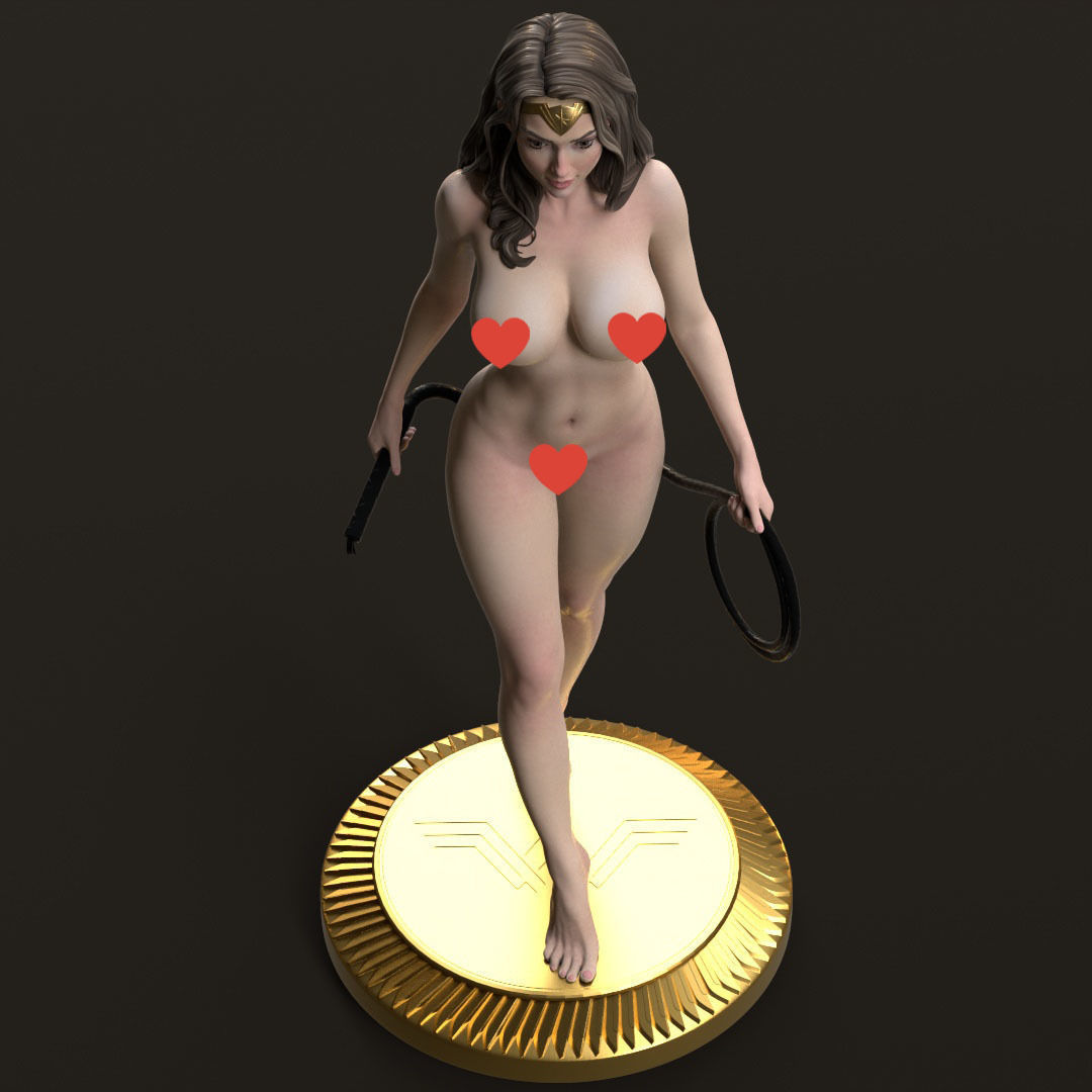 Wonder Woman NSFW 3D print model_52