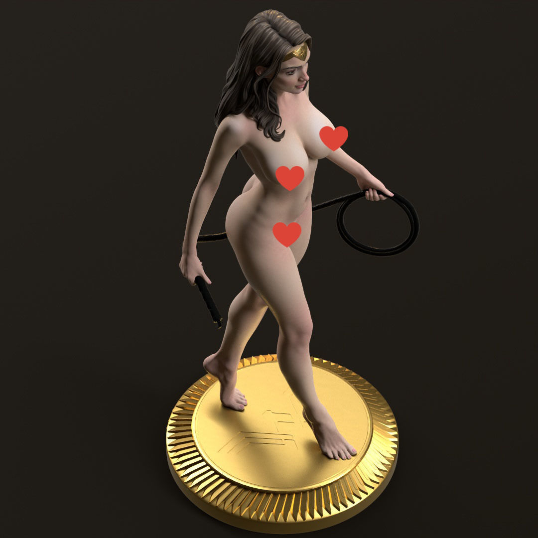 Wonder Woman NSFW 3D print model_54