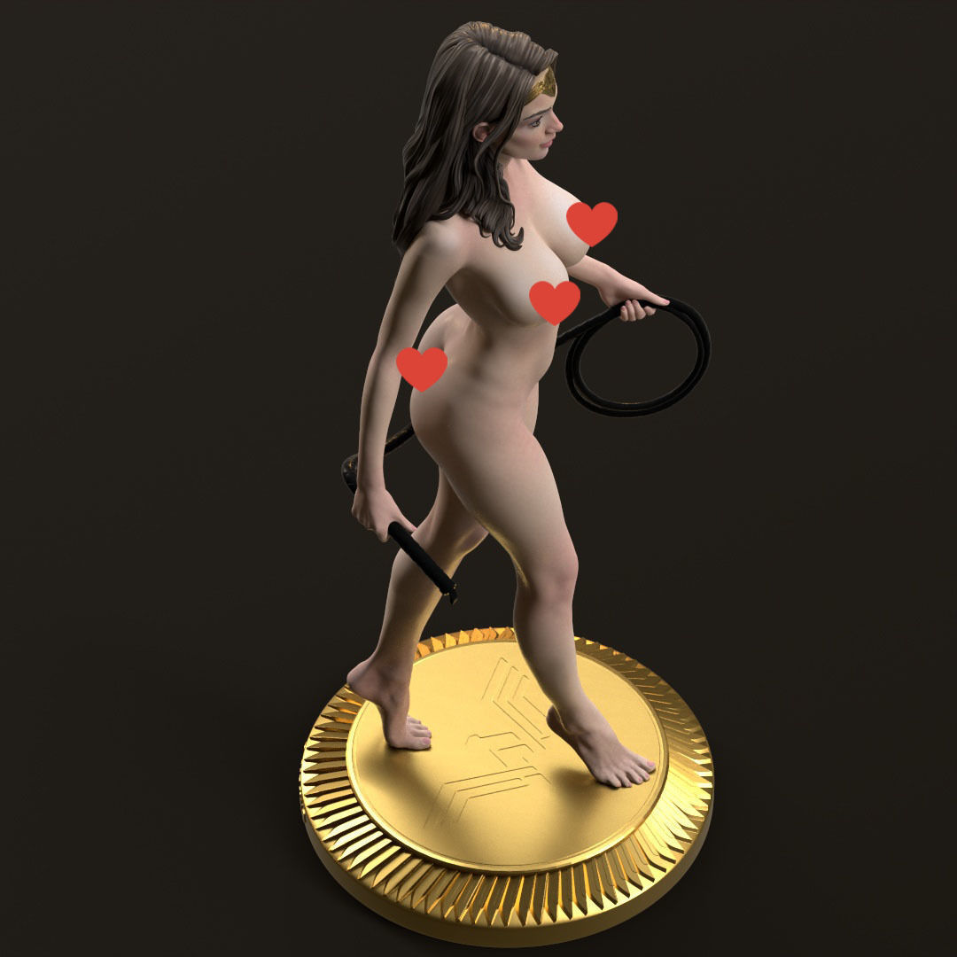 Wonder Woman NSFW 3D print model_56