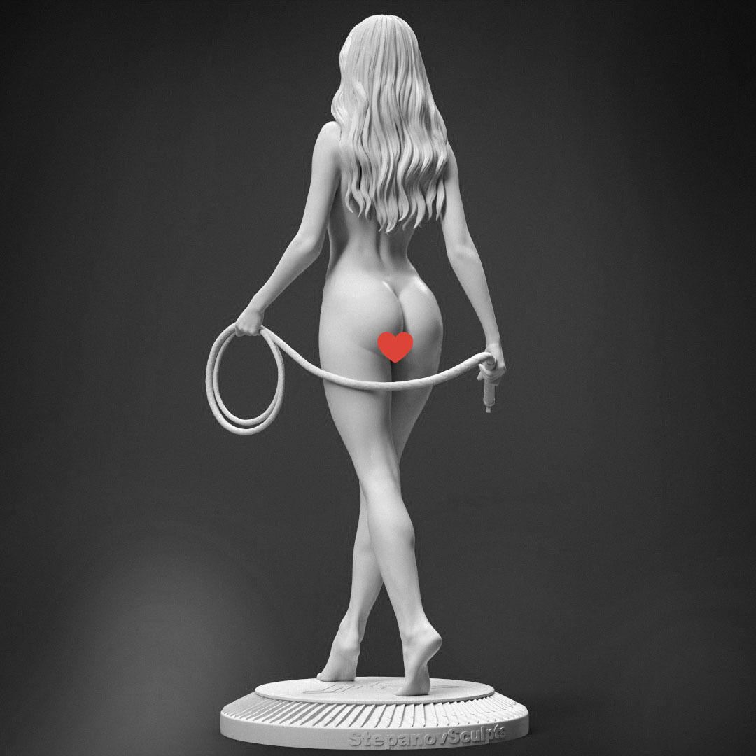 Wonder Woman NSFW 3D print model_3