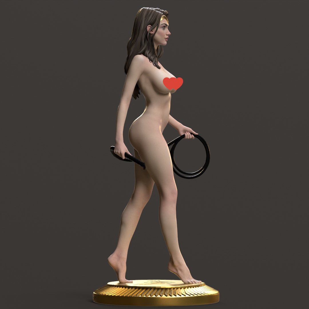 Wonder Woman NSFW 3D print model_8