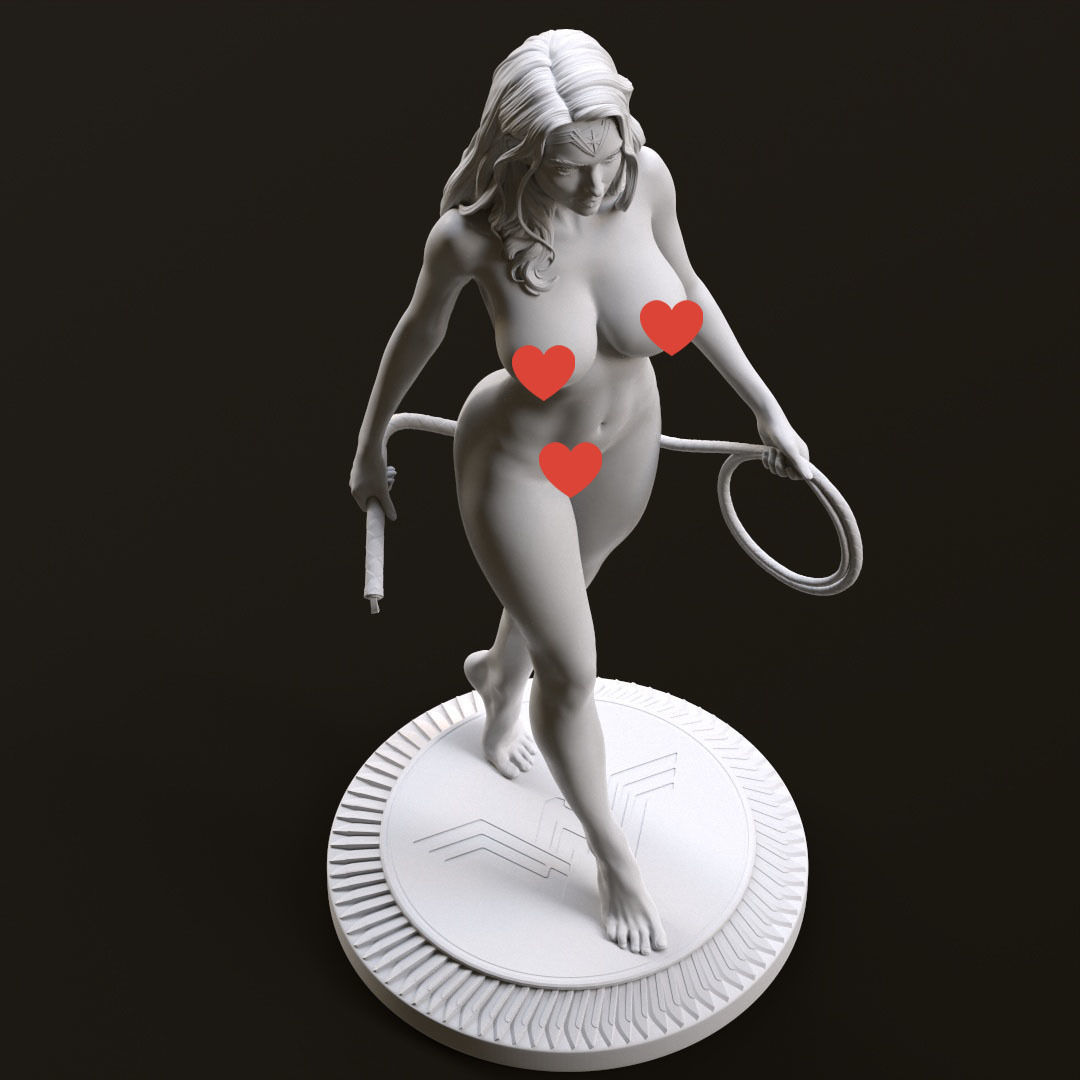 Wonder Woman NSFW 3D print model_55