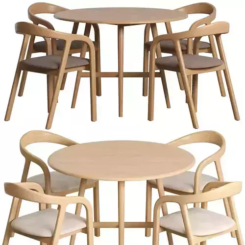 Table LaPaz and Chair Bionic