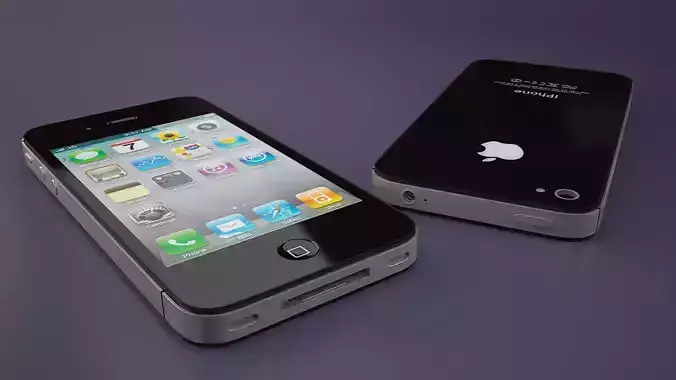IPhone 4S High Poly