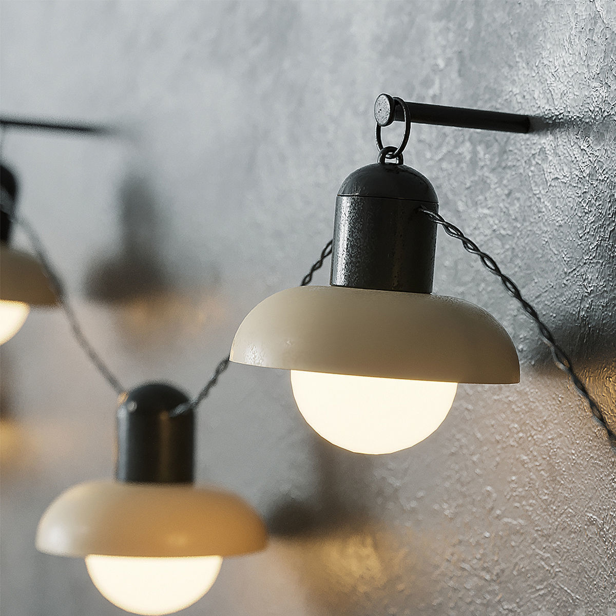 Ikea Garden Garlandx Low-poly 3D model_2