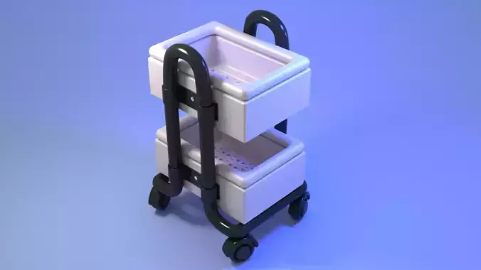 Utility Cart 3D model