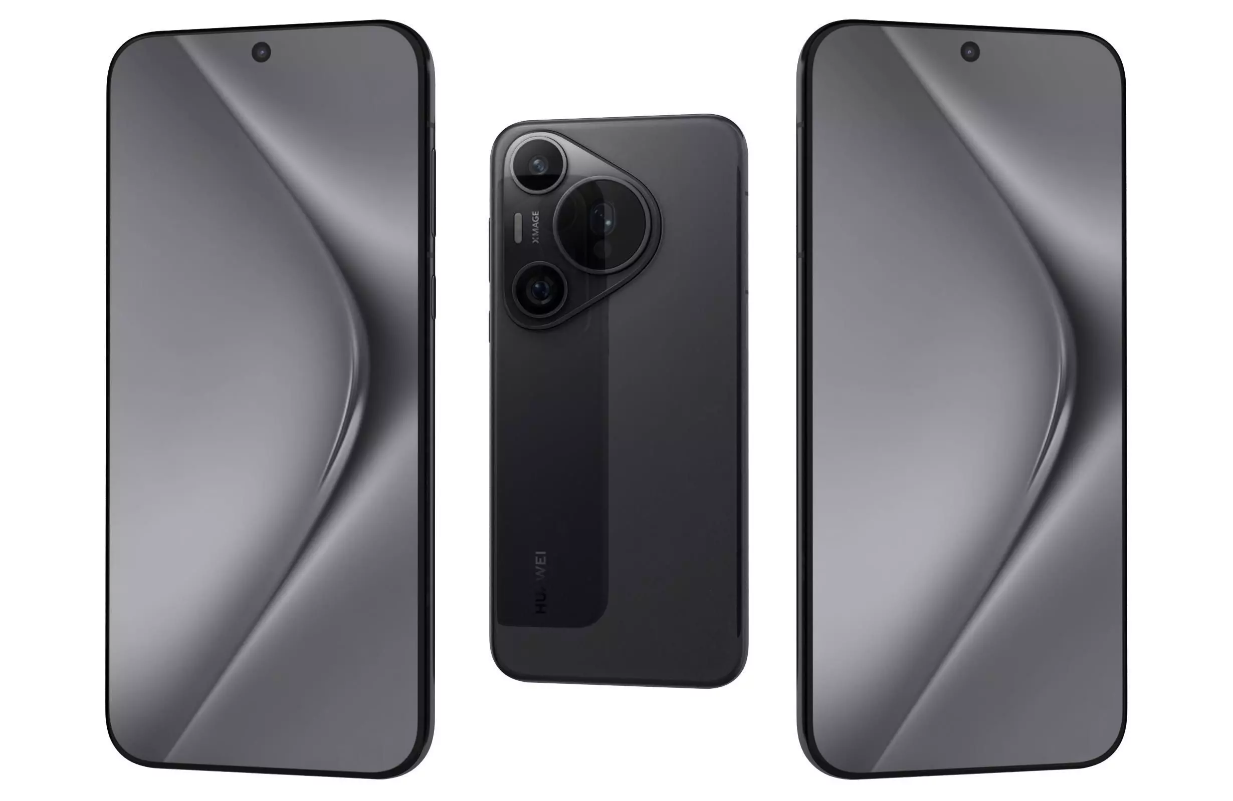 Huawei Pura 70 Pro Black 3D model_0