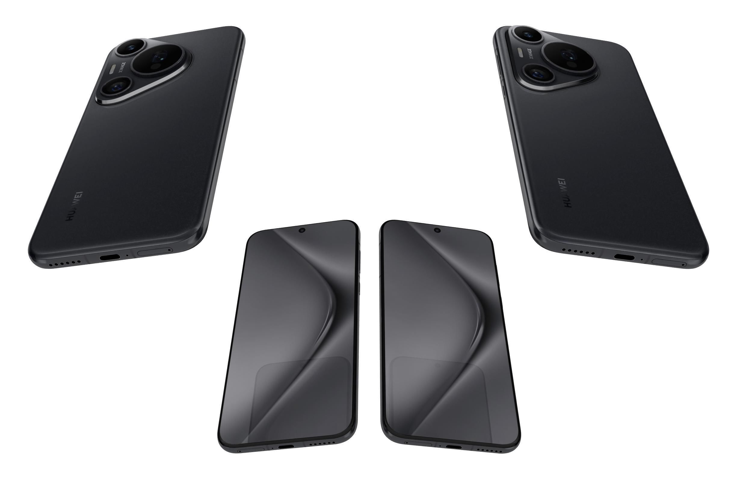 Huawei Pura 70 Pro Black 3D model_5