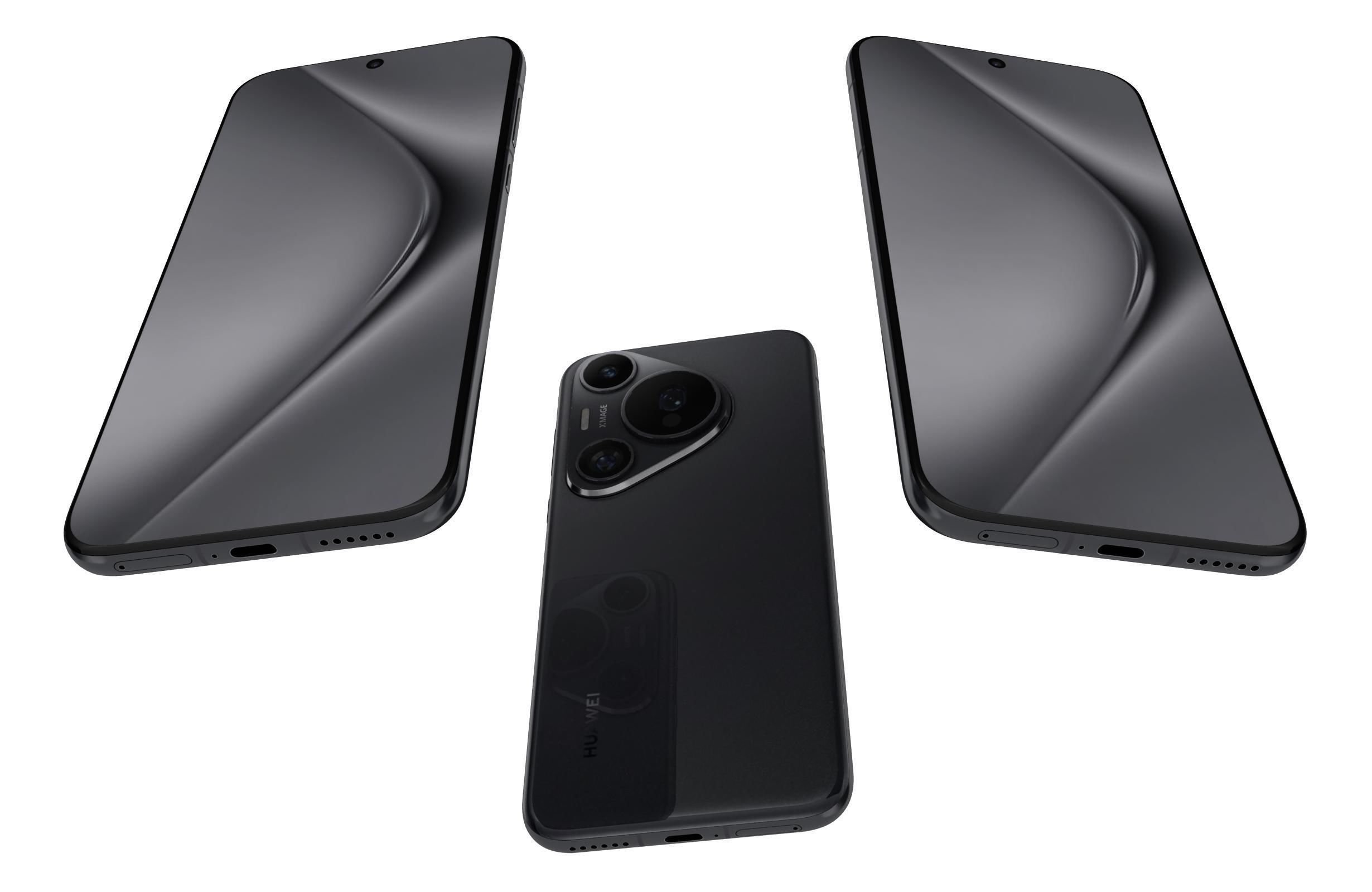 Huawei Pura 70 Pro Black 3D model_2