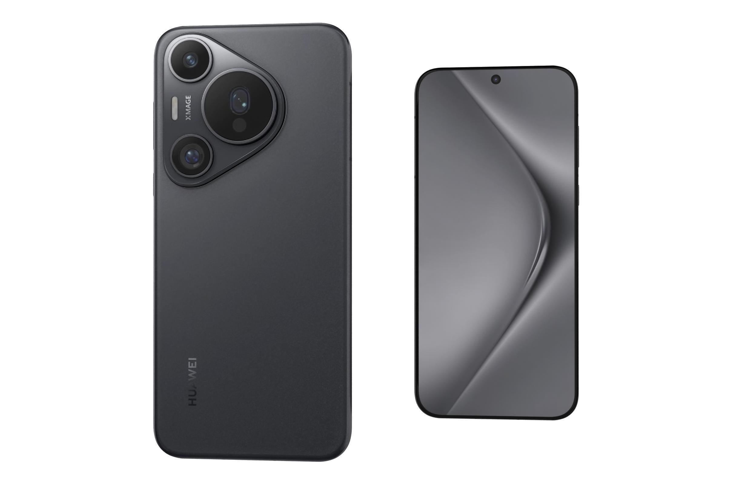 Huawei Pura 70 Pro Black 3D model_7