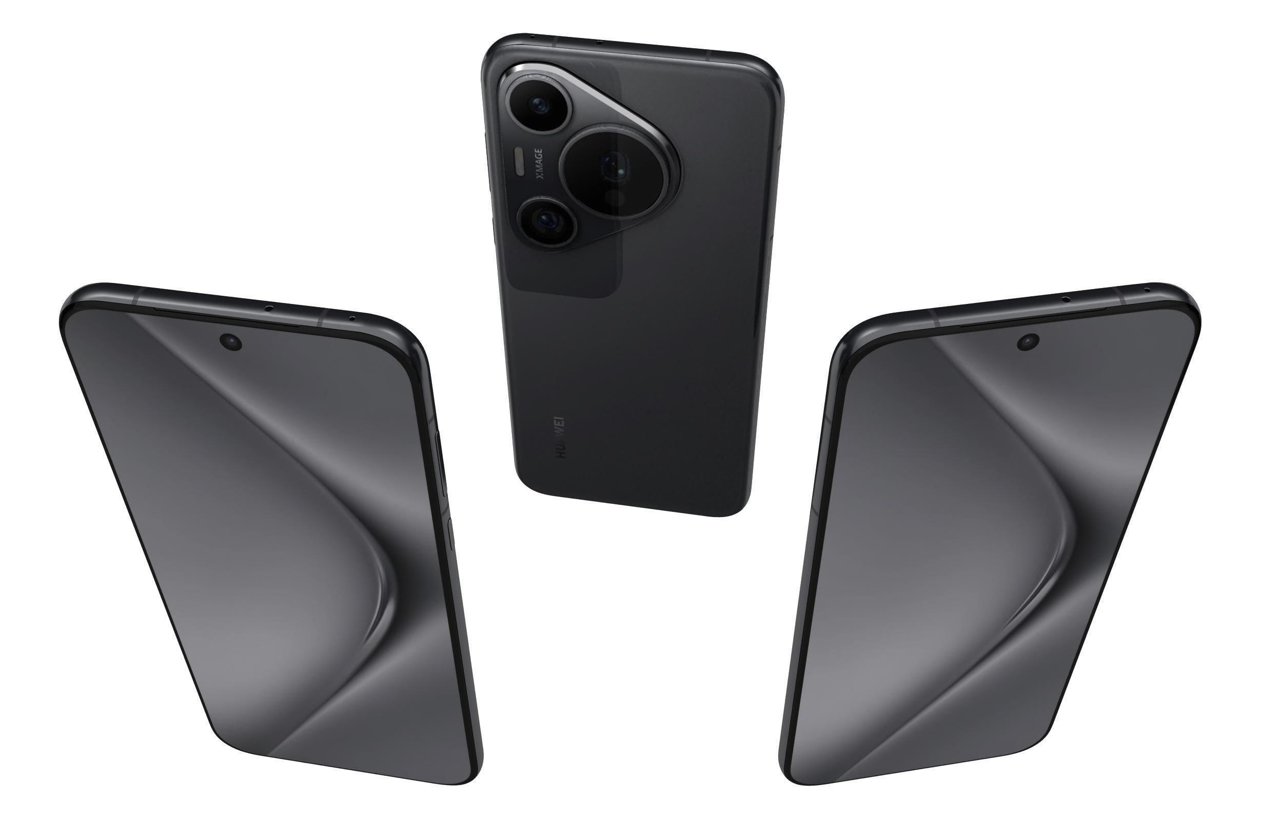 Huawei Pura 70 Pro Black 3D model_1