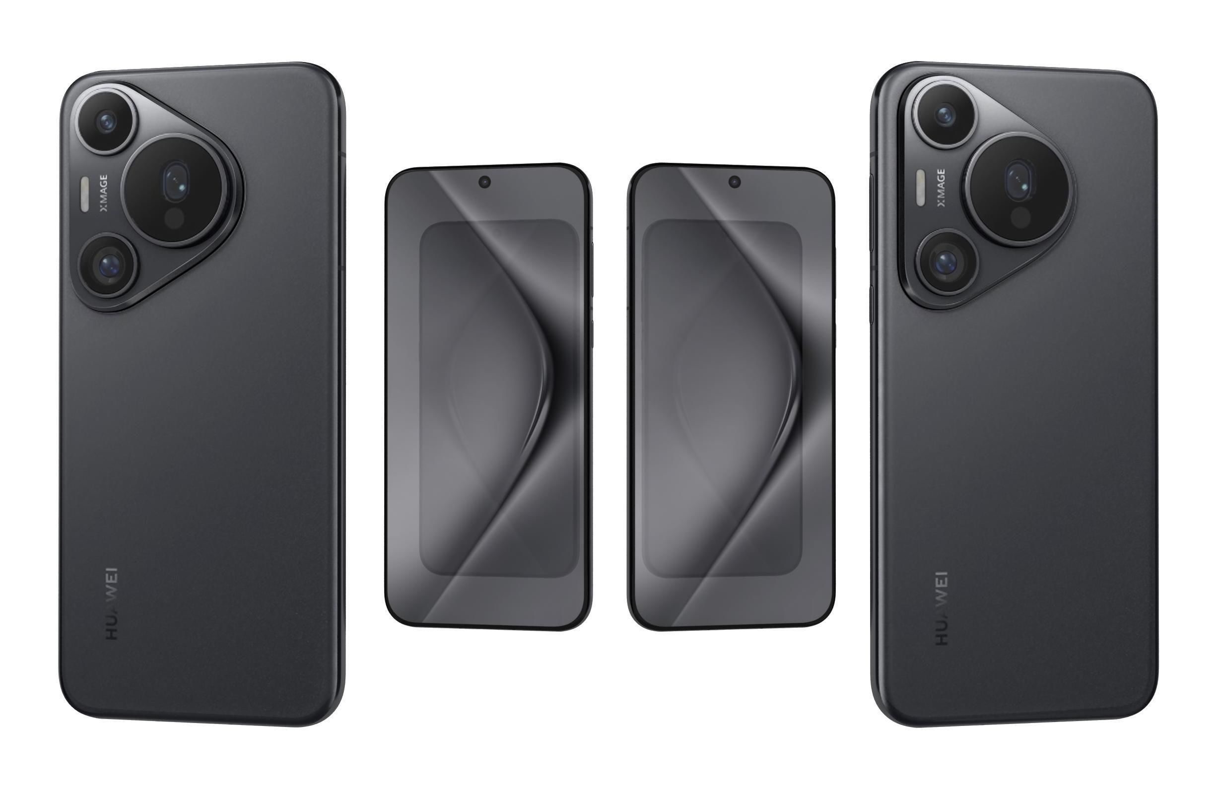 Huawei Pura 70 Pro Black 3D model_3