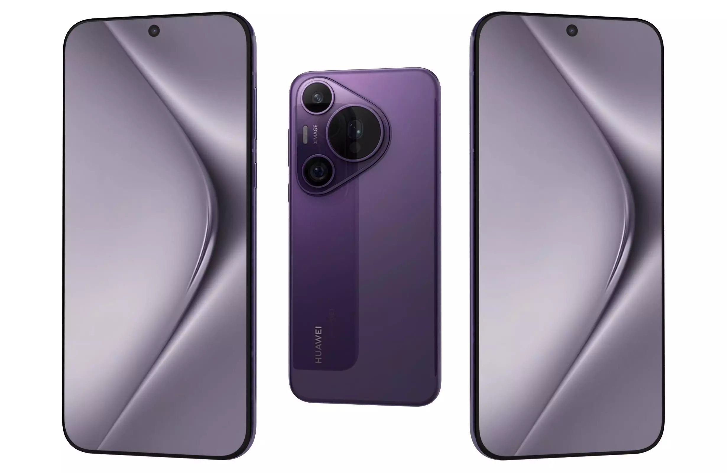 Huawei Pura 70 Pro Purple 3D model