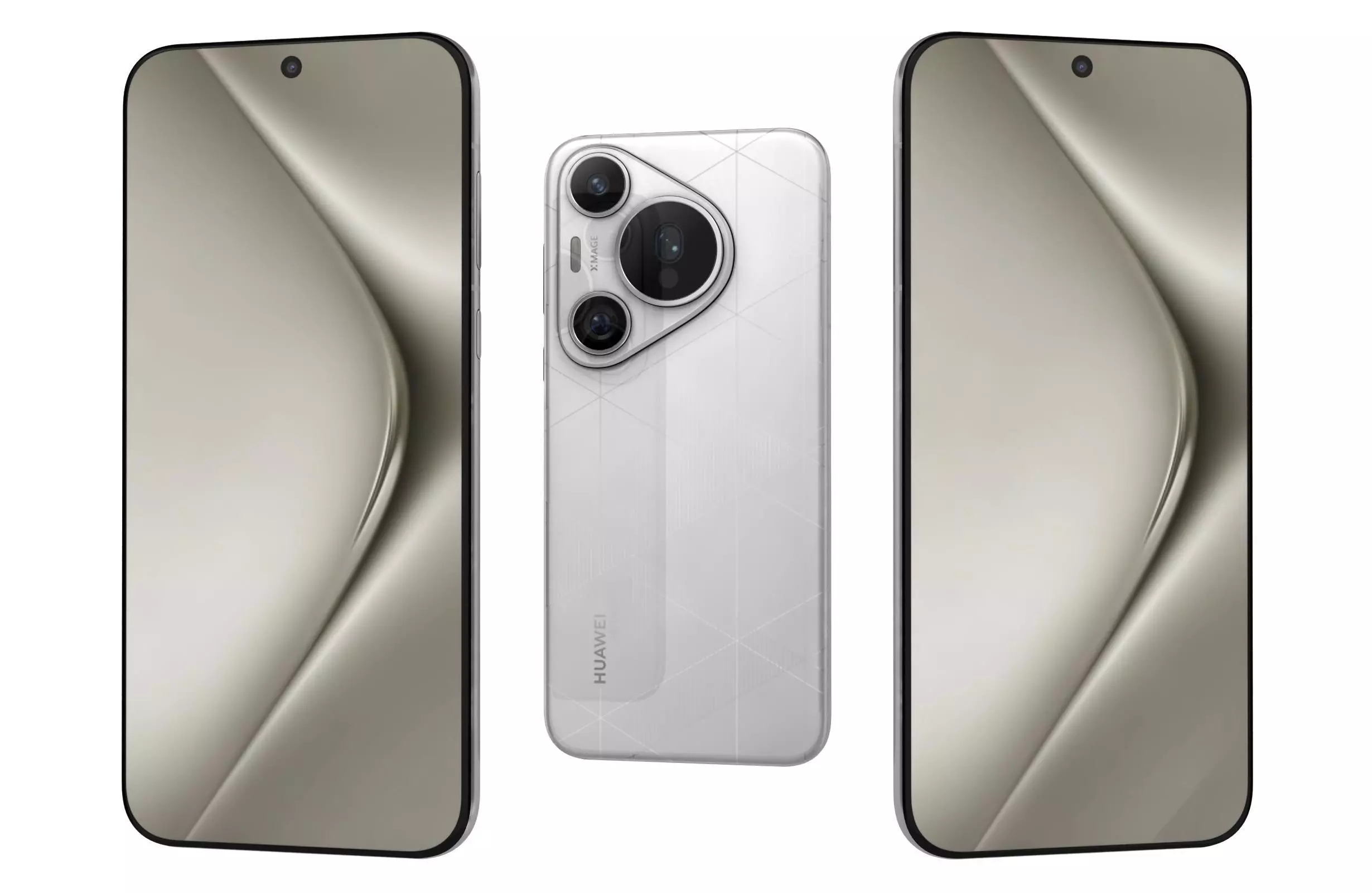 Huawei Pura 70 Pro Plus White 3D model