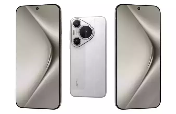 Huawei Pura 70 Pro Plus White 3D model