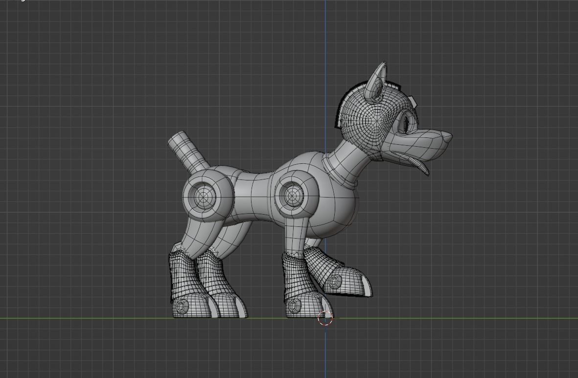 Rush - Megaman 3D model_12