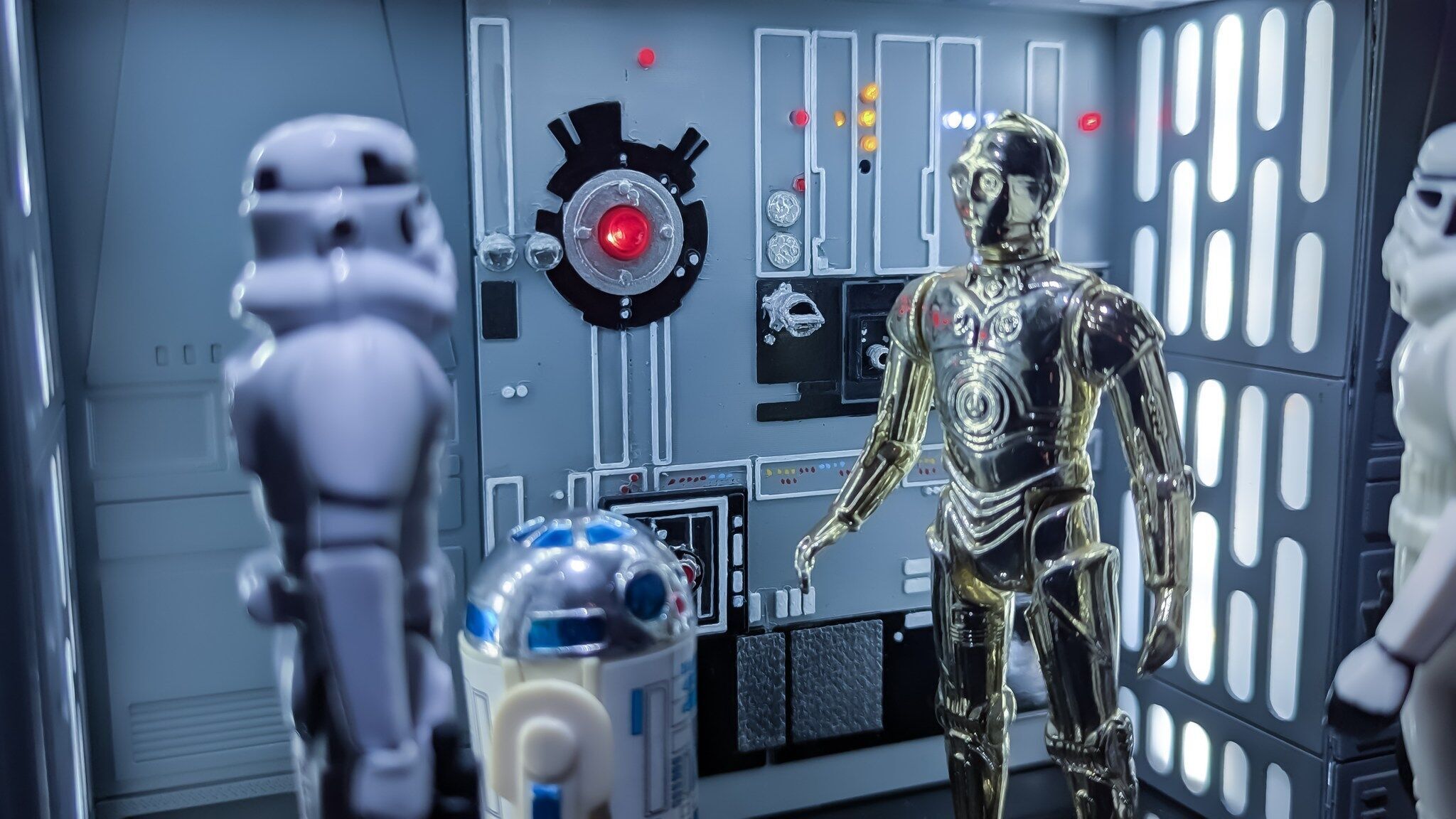 Set 1e - Death Star Alcove 2 1-6 scale Hottoys 3D print model_2