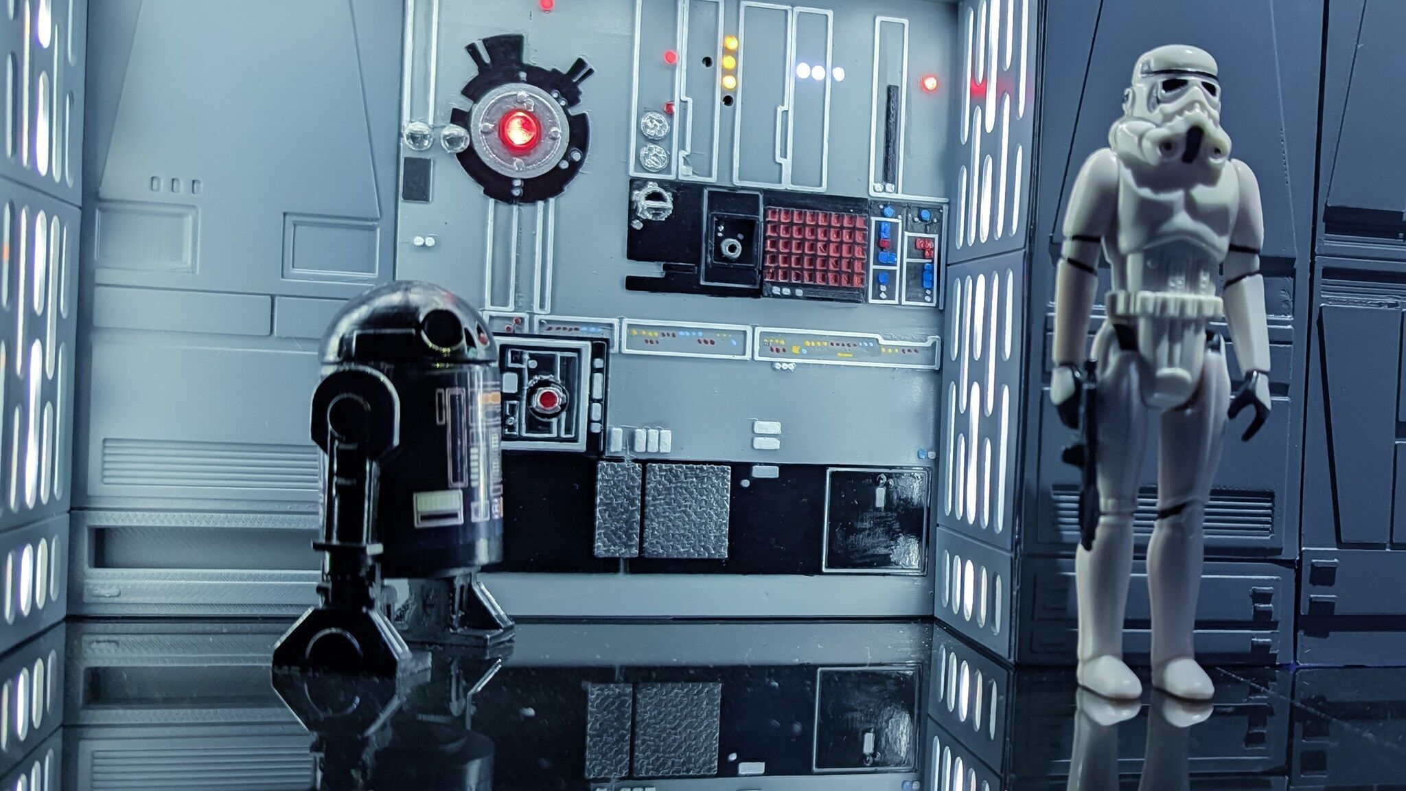 Set 1e - Death Star Alcove 2 1-6 scale Hottoys 3D print model_1