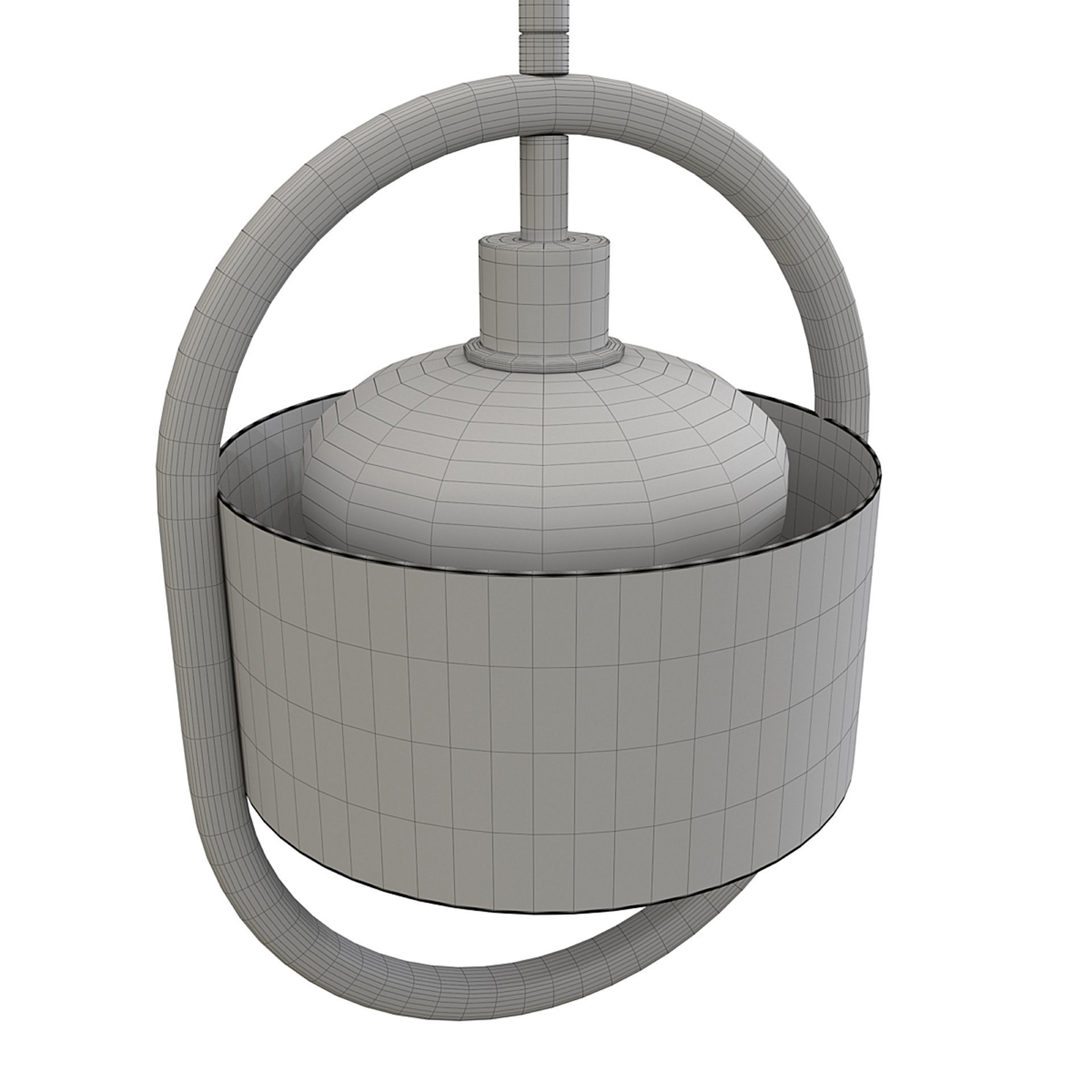 Mossen   lampatron Low-poly 3D model_2