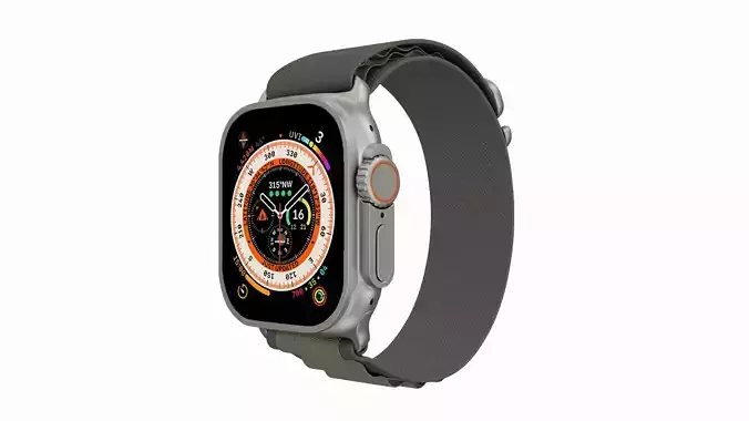 Apple Watch Ultra Alpine Loop Green Color