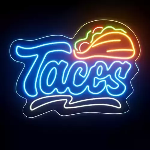 Mexican Tacos Neon Sign