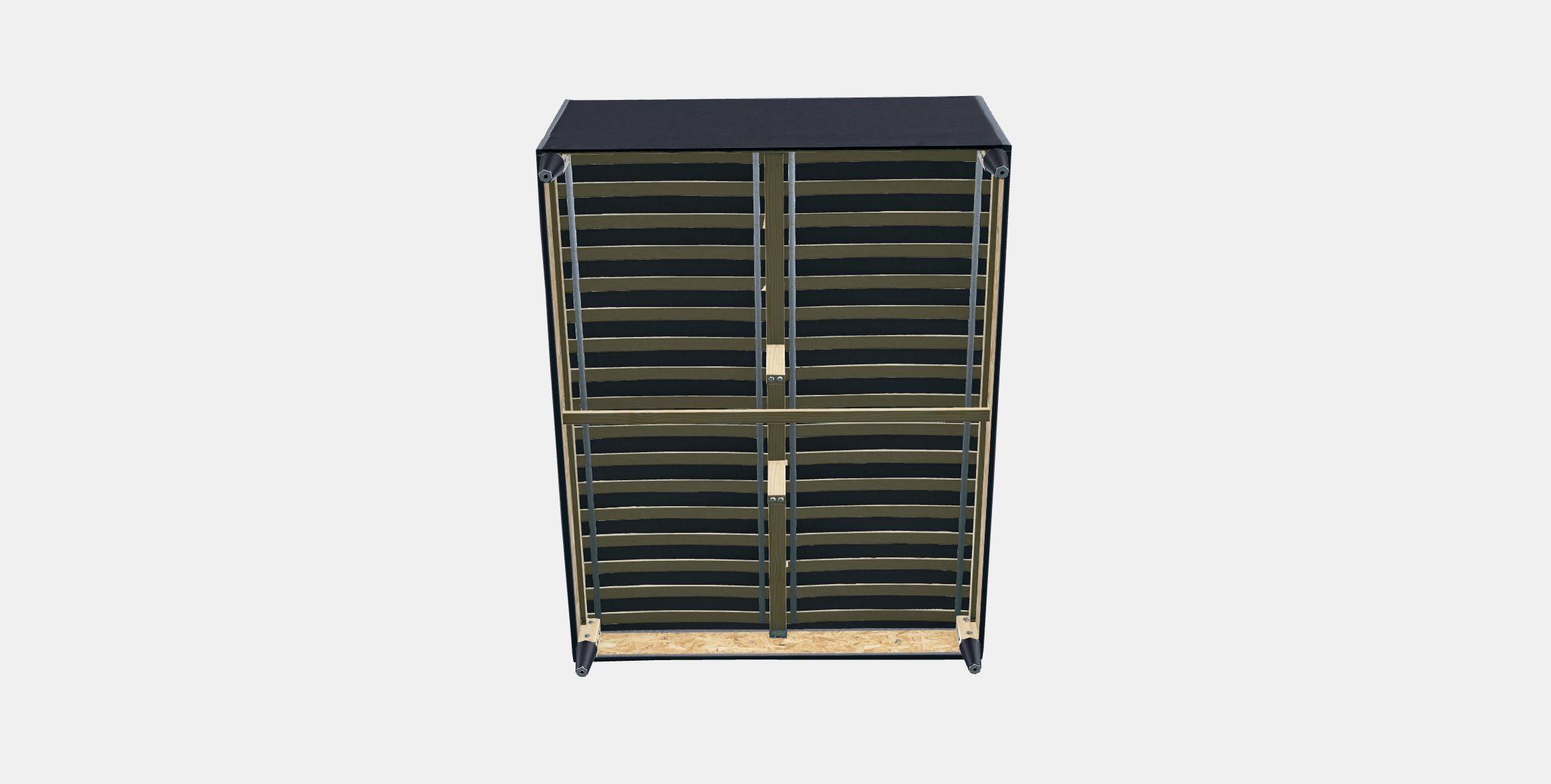 SABOVIK Divan bed Low-poly 3D model_6