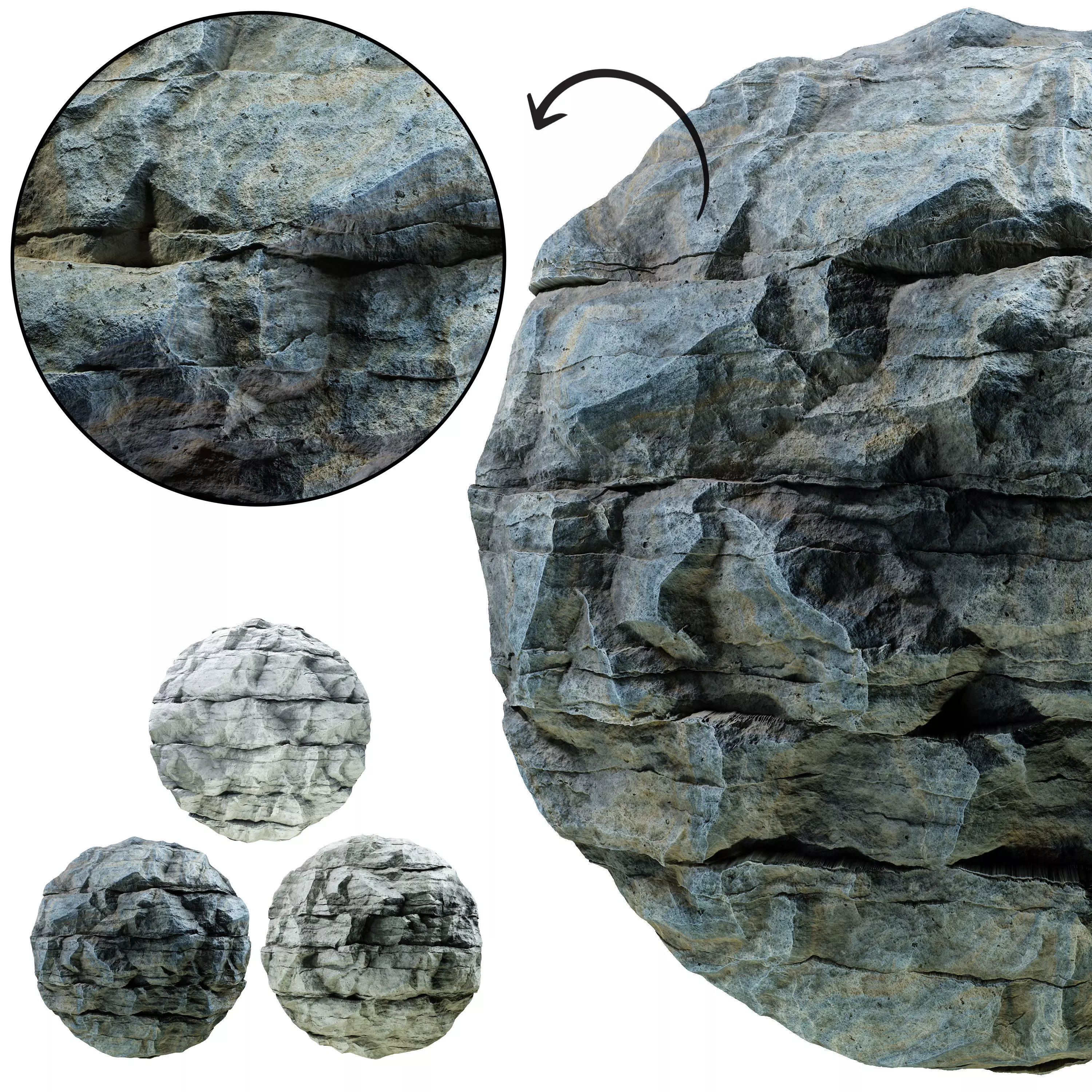 Rock Cliff 09 - Seamless Texture_0