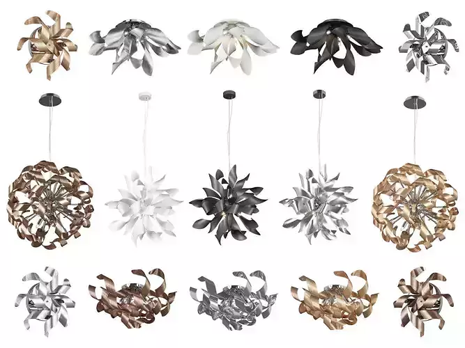 754 Turbio Lightstar Collection of Modern Lamps 